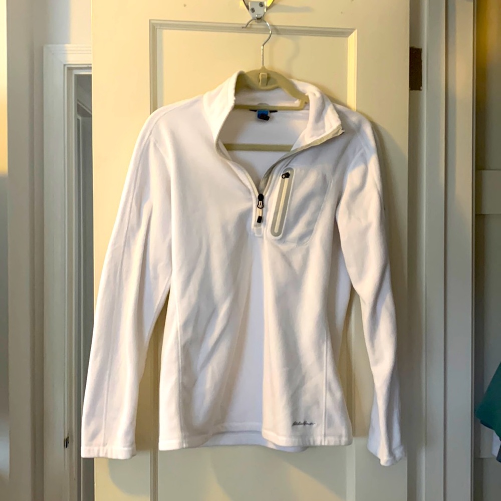 Eddie Bauer fleece quarter zip